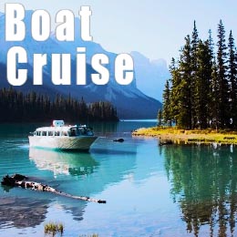 Jasper Maligne Lake Boat Cruise